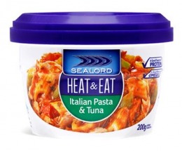 Sealord heat eat italian pasta tuna 200g