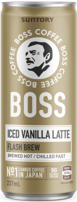 Boss Iced Vanilla Latte