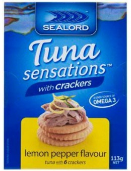 Sealord Snakits With Crackers Tuna Lemon Pepper2